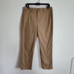 Ladies SZ 10 J Crew Factory Khaki High-Rise Girlfriend Chino Pant